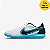 Chuteira Nike Society Legend 9 Club  Branco/Preto/Azul - Imagem 1