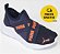 Puma Wired Run Slip On Inf Marinho/Laranja - Imagem 1