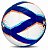 Bola Penalty Campo Giz N4 Branco/Azul/Laranja - Imagem 3