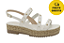 Sandália Quiz  Offwhite - Imagem 1