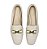 Mocassim Giulia Domna  Offwhite - Imagem 4