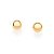 Brinco Infantil Rommanel Bolinha 3mm Segundo Furo Bola baby 520797 - Imagem 10