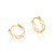 Brinco Argola Rommanel Corações Vazados 1,5cm 523351 - Imagem 2