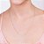 Colar Feminino Rommanel Fio Cadeado Corrente 50cm 531639 - Imagem 3