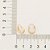 Brinco Infantil Rommanel Argola Lisa Meia Cana 1,5cm 520763 - Imagem 4