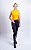 Camisa de Treino SUMMER - Estampa Floral e amarelo - Manga Curta - Imagem 3