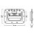 Kit de Ferragens Preto para Case para Controladoras, Mixer e CDJ 2 - Imagem 3