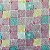 MANTA FLEECE 3D (QUADRADO COLORIDO) - Imagem 1