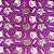 TRICOLINE ESTAMPADA (GATO FUNDO ROSA) - Imagem 1