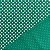 TRICOLINE ESTAMPADA (BOLINHA BRANCA FUNDO VERDE) - Imagem 2