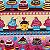 TRICOLINE BARRASDA ESTAMPADA (CUPCAKE) - Imagem 1