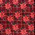 TECIDO TRICOLINE ESTAMPADO DE NATAL FLORES 2 - Imagem 1