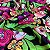 TECIDO VISCOSE ESTAMPADA (FLOR ROXA E ROSA  FUNDO PRETO) - Imagem 3