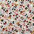TRICOLINE DOHLER DIGITAL ESTAMPADO (MICKEY E MINNIE FUNDO ROSA) - Imagem 1