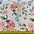 TULE ESTAMPADO (FLORES ROSA COM FUNDO BRANCO) - Imagem 3
