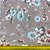 TULE ESTAMPADO (FLOR ROSA COM FUNDO ROSA  ANTIGO) - Imagem 3