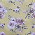 TULE ESTAMPADO (FLOR ROSA COM FUNDO AMARELO) - Imagem 1