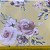 TULE ESTAMPADO (FLOR ROSA COM FUNDO AMARELO) - Imagem 3