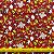TRIOLINE ESTAMPADO PERIPAN (SAFARI FUNDO VERMELHO) - Imagem 3