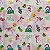 TRIOLINE ESTAMPADO PERIPAN (EMOJI COM FLAMINGO) - Imagem 1