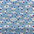 TRIOLINE ESTAMPADO PERIPAN (NUVENS COM BORBOLETA) - Imagem 1