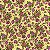 TRICOLINE ESTAMPADA | FLORES ROSAS COM FUNDO BEGE - Imagem 1