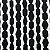 RAYON TWILL SPANDEX PRTD | PRETO E BRANCO - Imagem 1