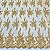 RENDA CORD METALIZADA | 100% POLIÉS BARRADA - 1,30m | DOURADO - Imagem 9