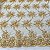 RENDA CORD METALIZADA | 100% POLIÉS BARRADA - 1,30m | DOURADO - Imagem 2