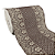 PASSADEIRA DUNA SOFT | 0,43CM || BARRADO FLORAL BEGE/MARROM M230 - Imagem 1