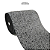 PASSADEIRA DUNA SOFT | 0,43CM | TEXTURA PRETO/PRATA M066 - Imagem 1