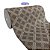 PASSADEIRA DUNA SOFT | 0,65CM | GEOMETRICO MARROM M246F - Imagem 1
