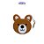 FITA TRENA DOMESTICA CHAVEIRO | URSO - Imagem 1