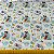 Tricoline Estampado Páscoa Mickey |100% Algodão | 1,50m de Largura - Imagem 3