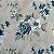 PERCAL FLEX ESTAMPADO | 2,55LARGU | FLOR AZUL - Imagem 1