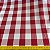 TECIDO OXFORD ESTAMPADO P/ MESA |1,47LARGU | XADREZ VERMELHO - Imagem 3