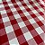 TECIDO OXFORD ESTAMPADO P/ MESA |1,47LARGU | XADREZ VERMELHO - Imagem 2