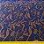MALHA SUEDE (FLORAL AZUL) - Imagem 2