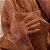 TECIDO VOIL LISO | 3 LARG X 1 COMPR | 22 MARROM OCRE(cobre) - Imagem 2