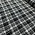TWEED SINGLE TONE ALFAIATARIA | 1,50m | XADREZ PRETOV / BRANCO - Imagem 2