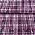 TWEED SINGLE TONE ALFAIATARIA | 1,50m | XADREZ ROXO - Imagem 1
