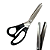 TESOURA DE PICOTAR CORTE PROFISSIONAL ZIG ZAP - ARTESANATO - Imagem 1