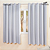 CORTINA BLACKOUT PVC CORTA LUZ | 2.60m x 1.70m | ILHOS -  BRANCO / CZ - Imagem 2