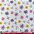 FRALDA MINI QUADR DIGITAL PREMIUM | 0,75cm | FLORES 600 - Imagem 3
