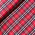 FLANELA XADREZ JAMAICA | 1,50 LARG | VERMELHO C/ MRINHO - Imagem 1