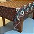 TECIDO OXFORD ESTAMPADO | 1,47m | GIRASSOL C/ MARROM - Imagem 1