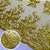 TULE BORADADO RENDA CORD METALIC | 1,30m | AMARELO YPE - Imagem 1