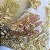 TULE BORADADO RENDA CORD METALIC | 1,30m | DOURADO - Imagem 3