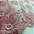 TULE BORADADO RENDA CORD METALIC 2 | 1,30m | ROSA BEBÊ - Imagem 2