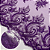 TULE BORADADO RENDA CORD METALIC 2 | 1,30m | MAGETA PURPLE - Imagem 1